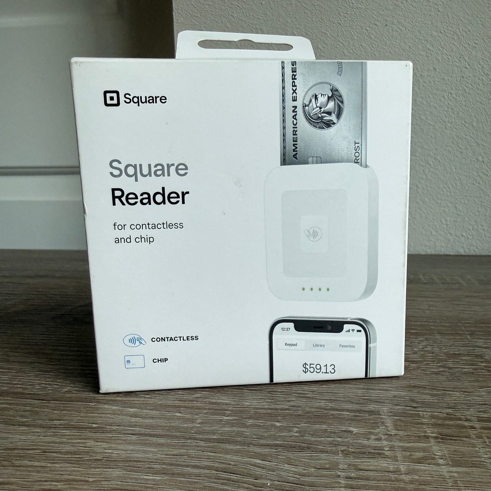 Square Reader for Contactless and Chip White Bluetooth A-SKU-0792 New in Box