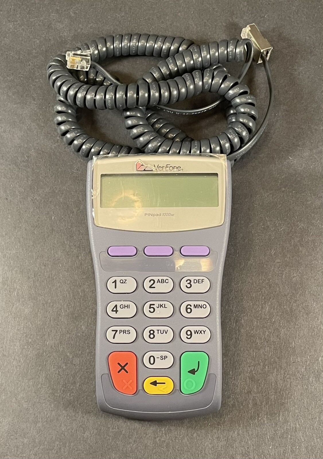 VeriFone Omni Credit Card Terminal PinPad and Card Imprinter Bundle
