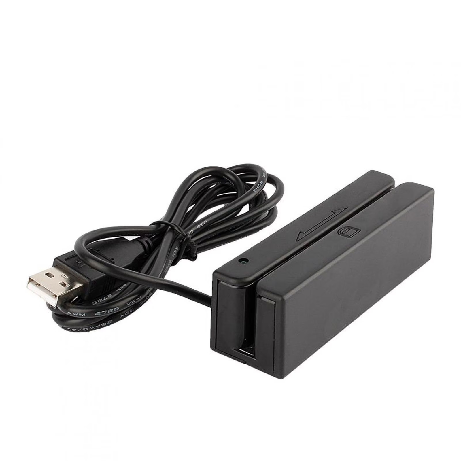 Card Reader USB 3 Tracks Smart Card Reader MSR90 Swipe Magnetic Stripe