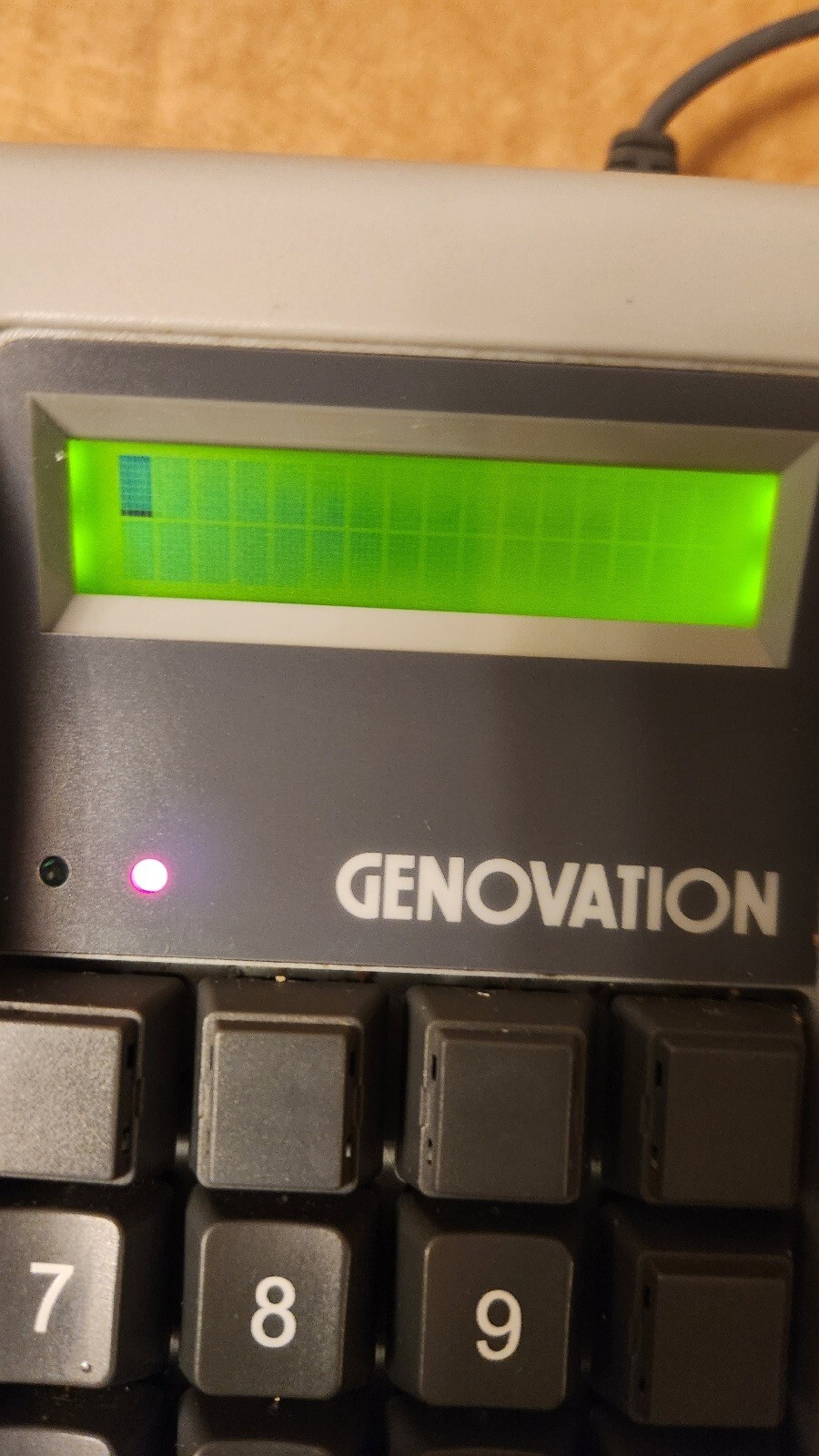 Genovation Mini-Terminal Model 910-B V. 6 20-Key Re-legendable Full Travel Keys