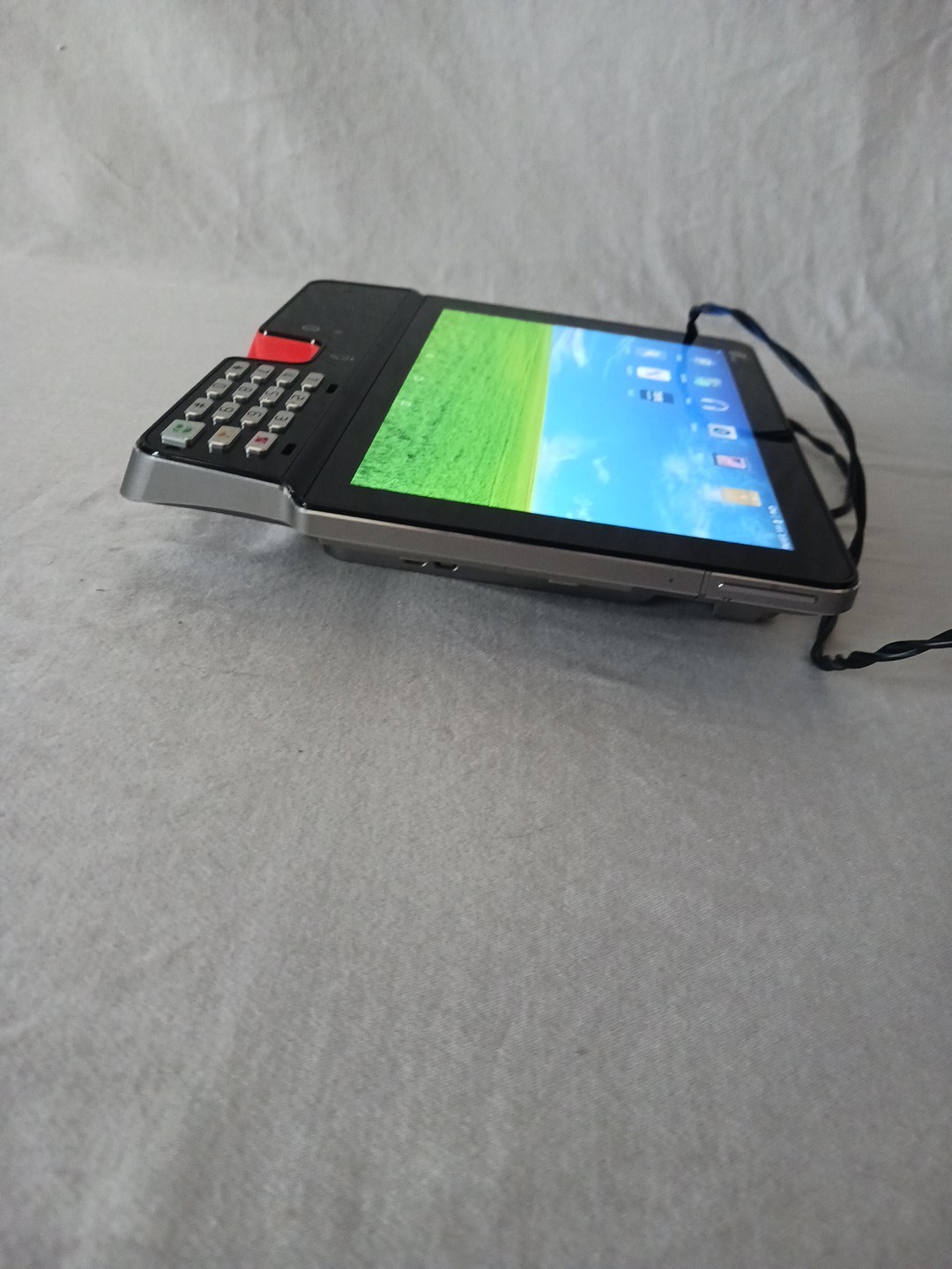 PAX Aries 8 Payment Terminal with AR6P-B0-5EA TESTED EUC (NO MOUNT OR 9V CORD)