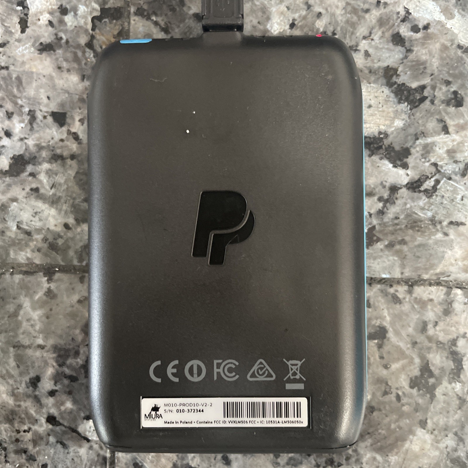 Miura Shopify M010-PROD30-V2-1 Bluetooth Card Reader For Parts