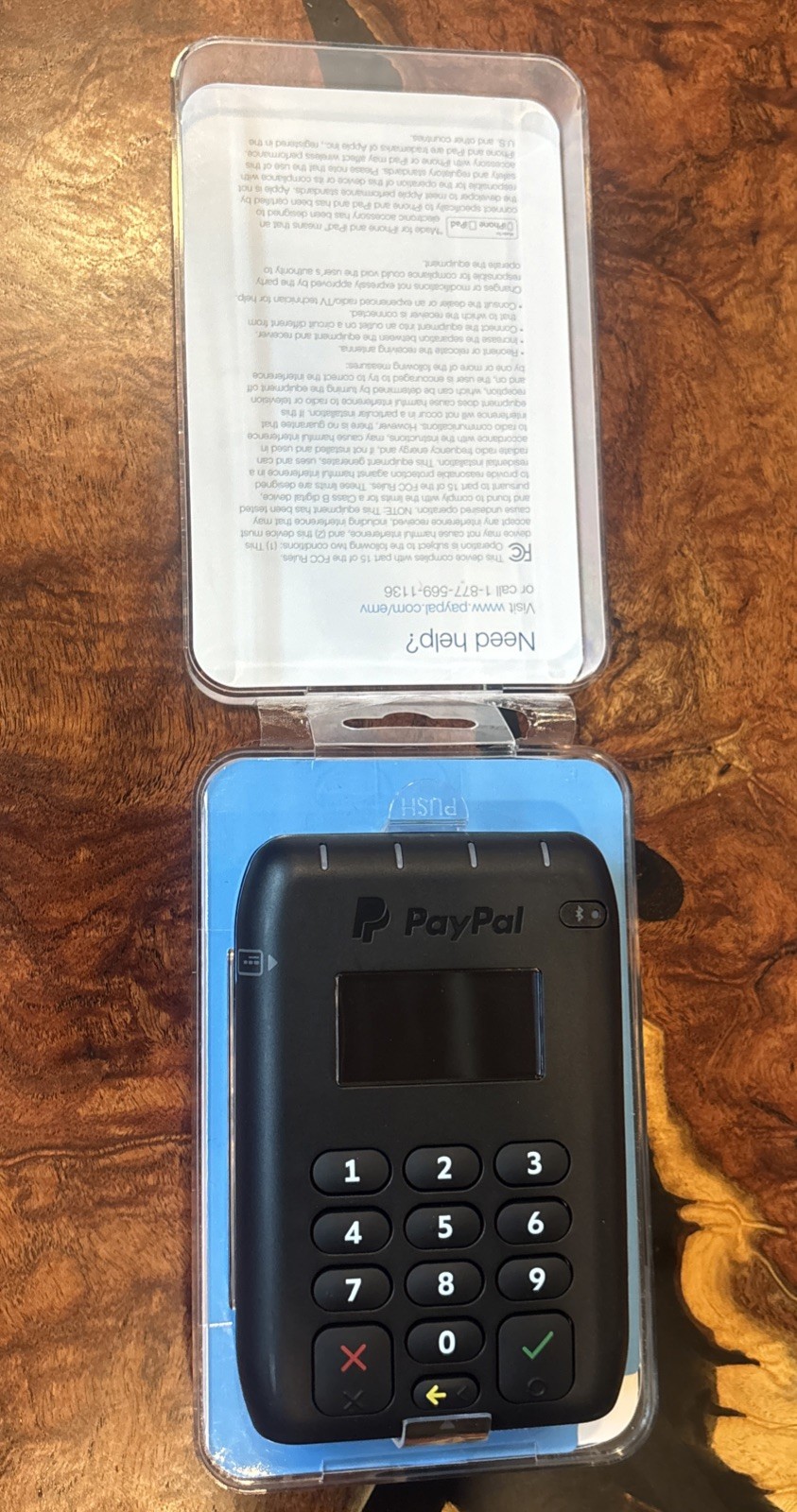 Paypal Chip Card Reader Contactless Enabled M010-PROD10-V2-5