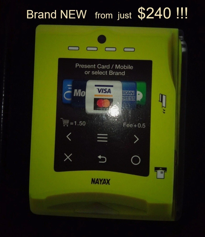 Nayax VPOS Touch Credit Card & NFC Reader MDB For Parts Brand New