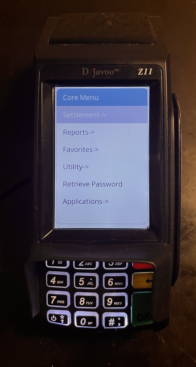 Dejavoo Z11 WiFi Touch Screen Credit Card Machine Terminal Locked VEGA3000
