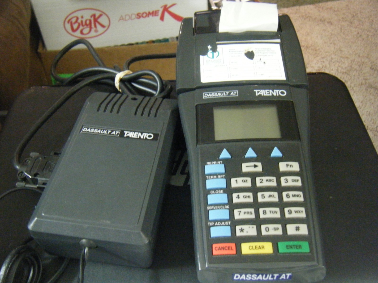 Dassault AT Talento 2UD Credit/Debit Card Machine