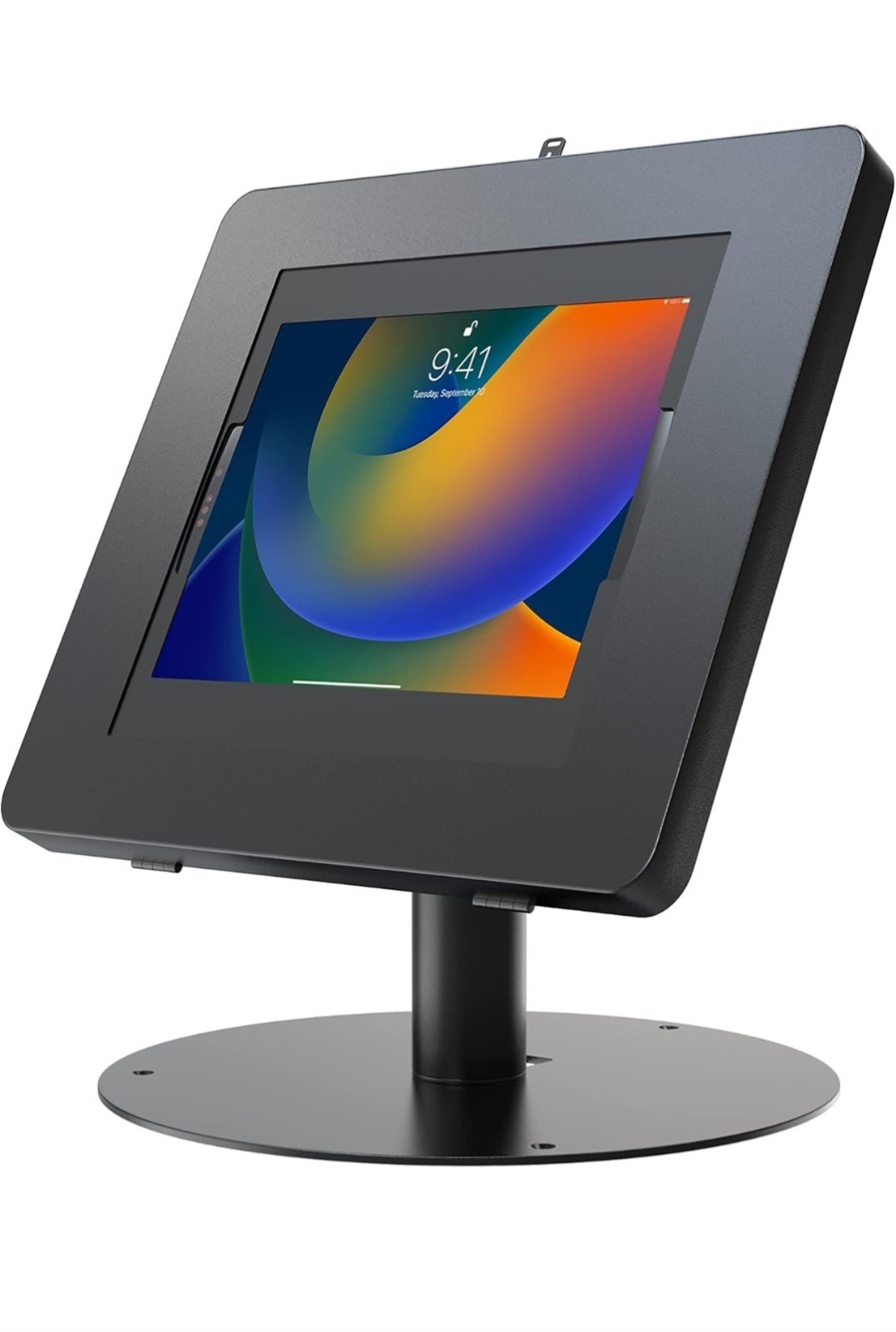 Premium iPad POS Stand 360 Degree Rotation Anti-Theft Lock CTA PAD-HSKSBL