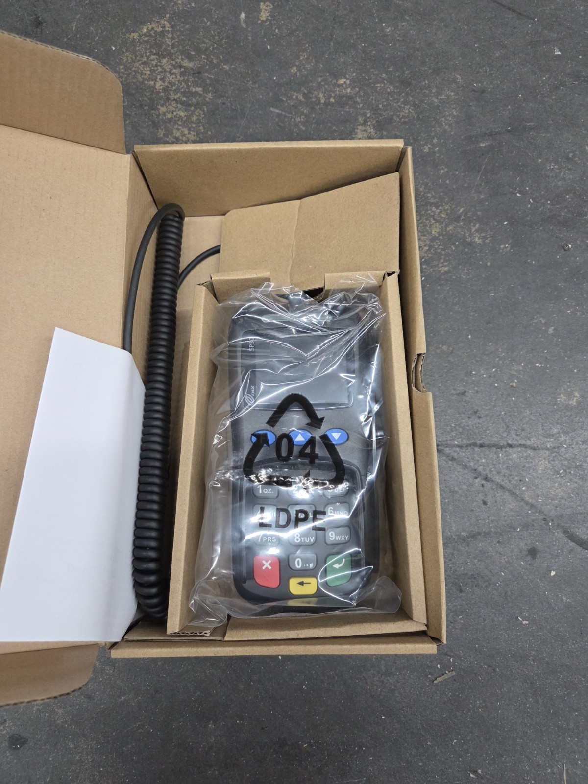 PAX SP30 Pin Pad Credit Card Terminal Reader NEW