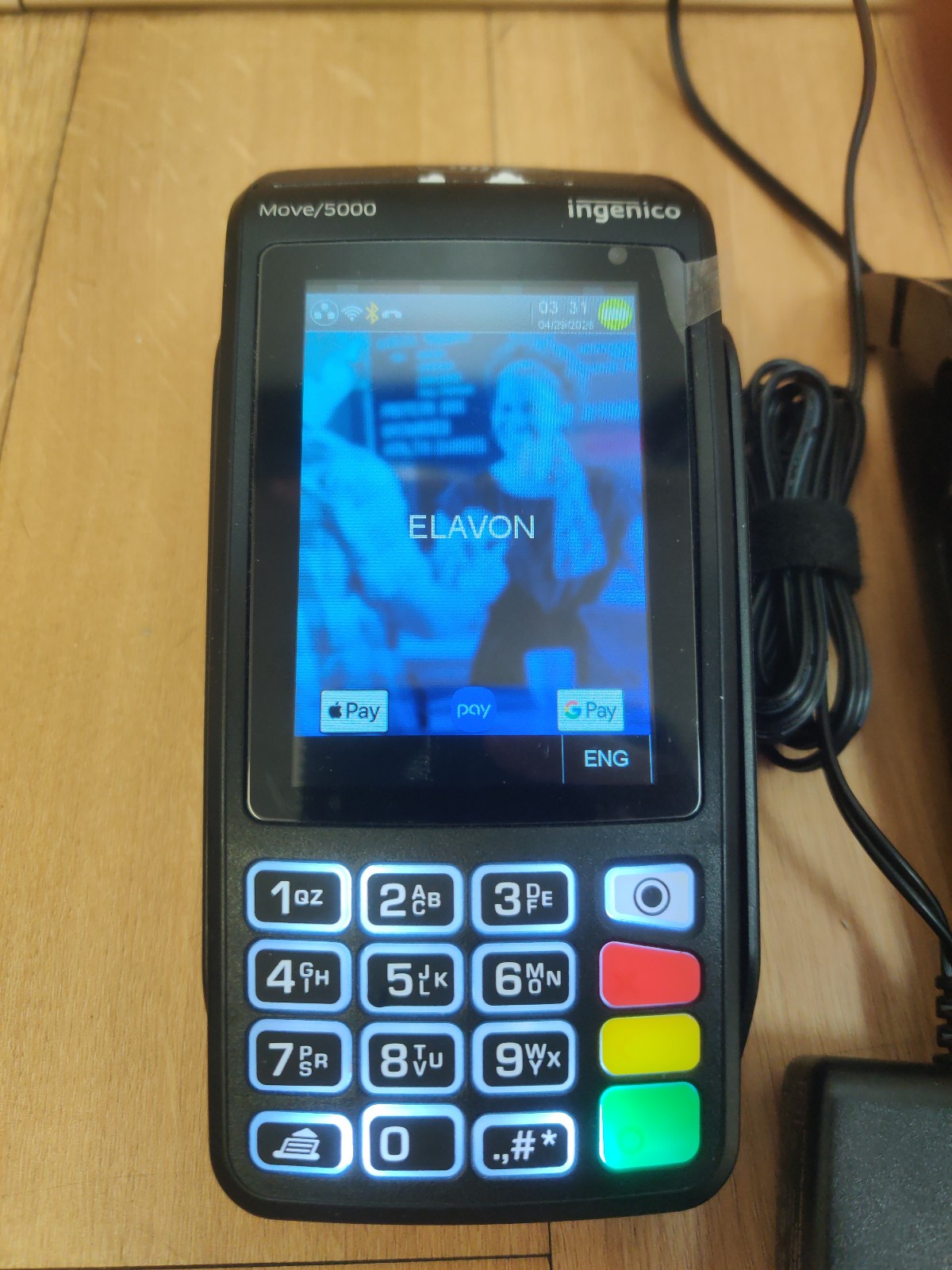Ingenico Move 5000 with Charging Base