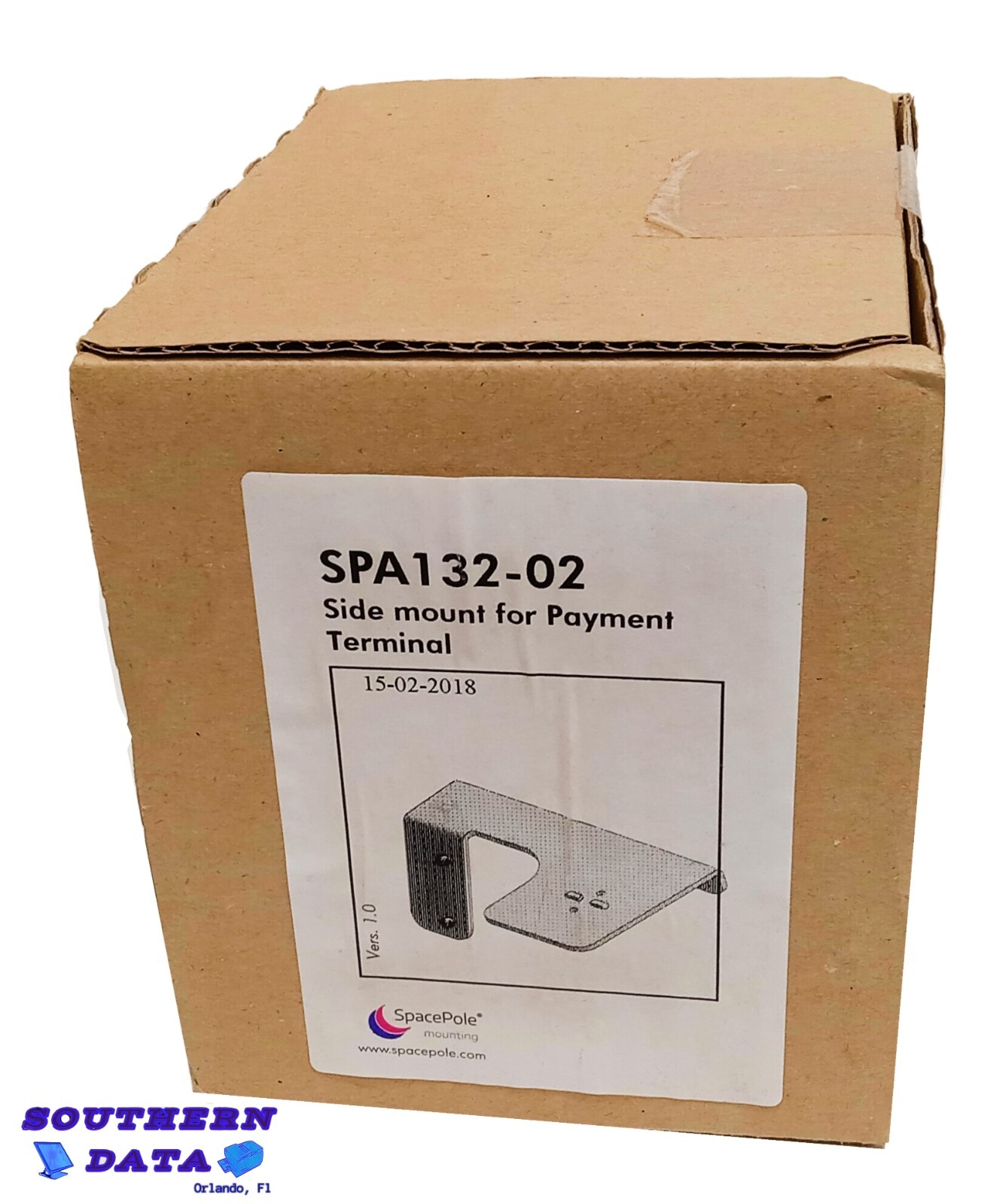 SpacePole Side Mount For Payment Terminal SPA132-02