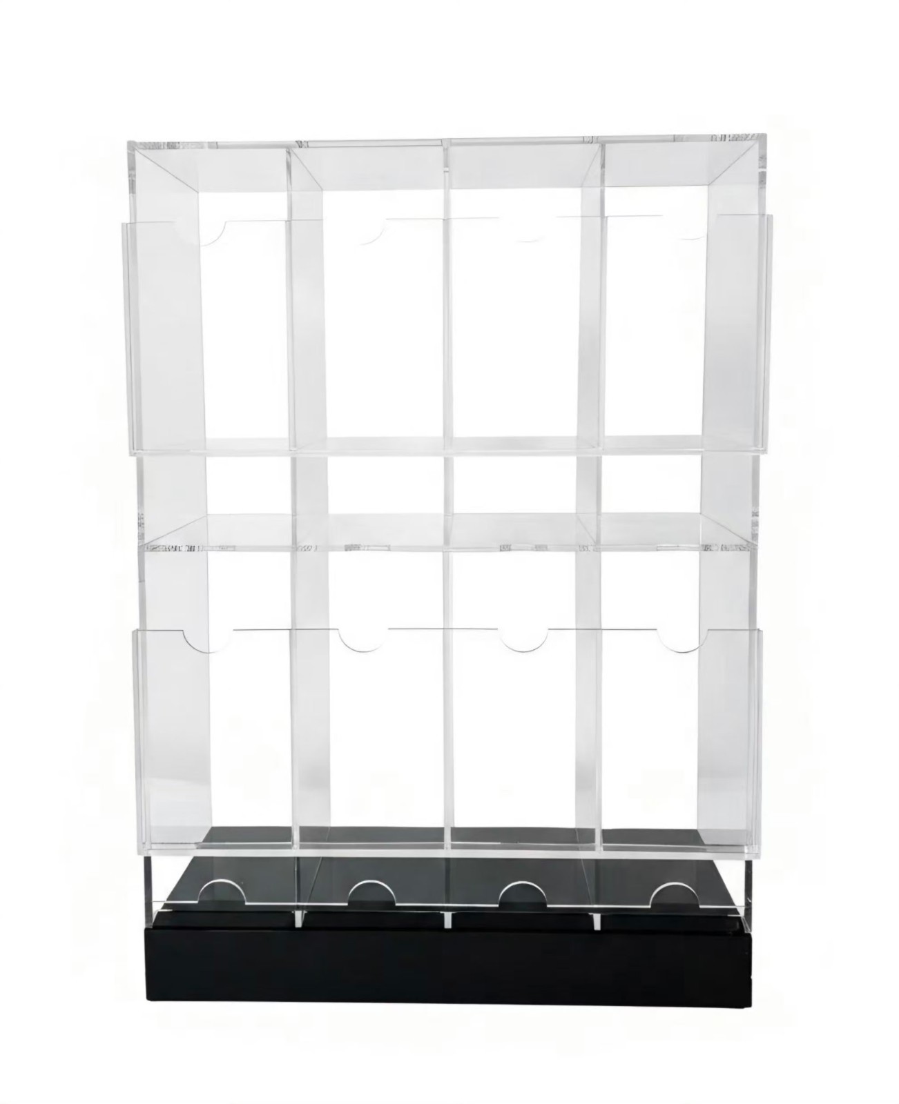 Acrylic Booster Pack Dispenser – 8-Slot Card Organizer