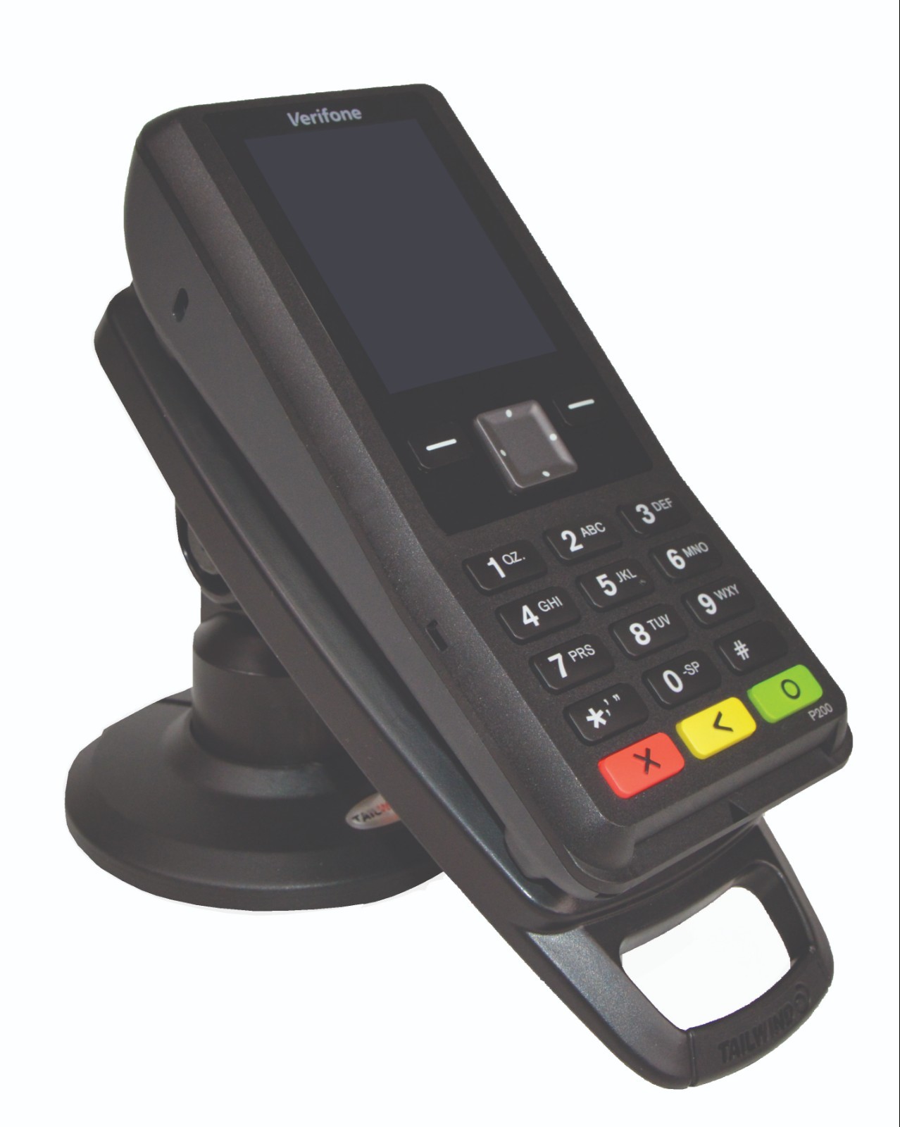 Verifone P200/P400 3″ Key Locking Compact Pole Mount Terminal ENS/Tailwind Stand