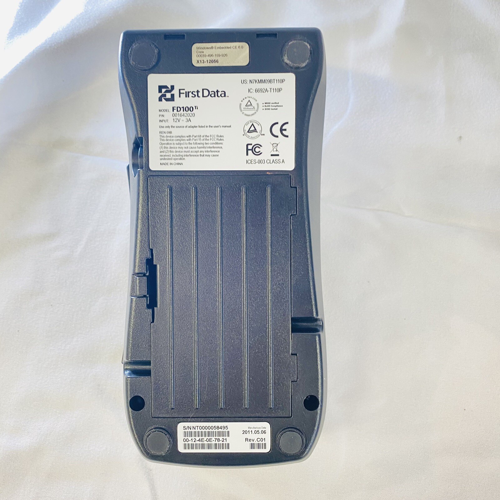 First Data FD100ti & FD35 PinPad EMV credit card terminal 
