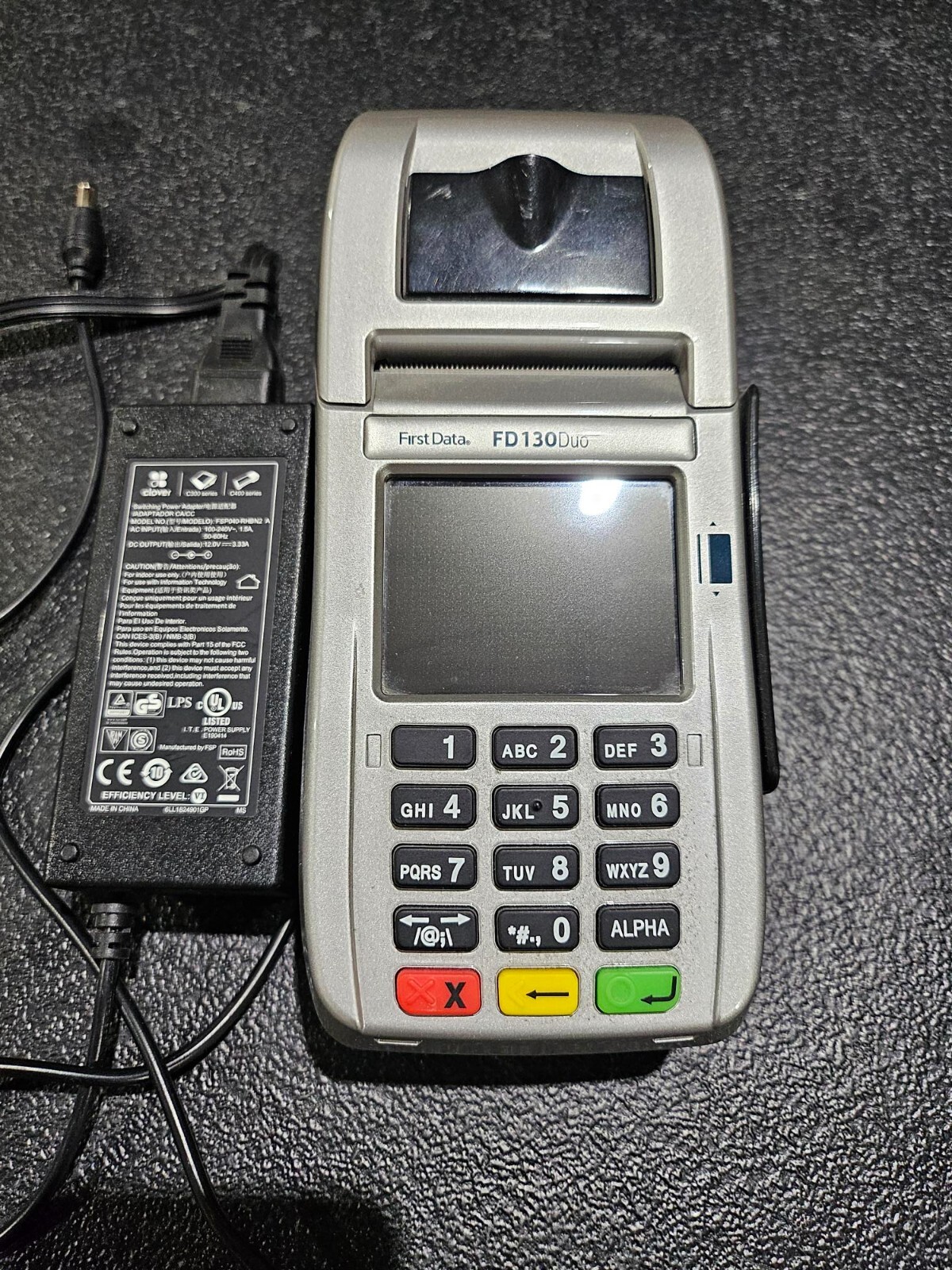 First Data FD130 DUO Credit Card Terminal