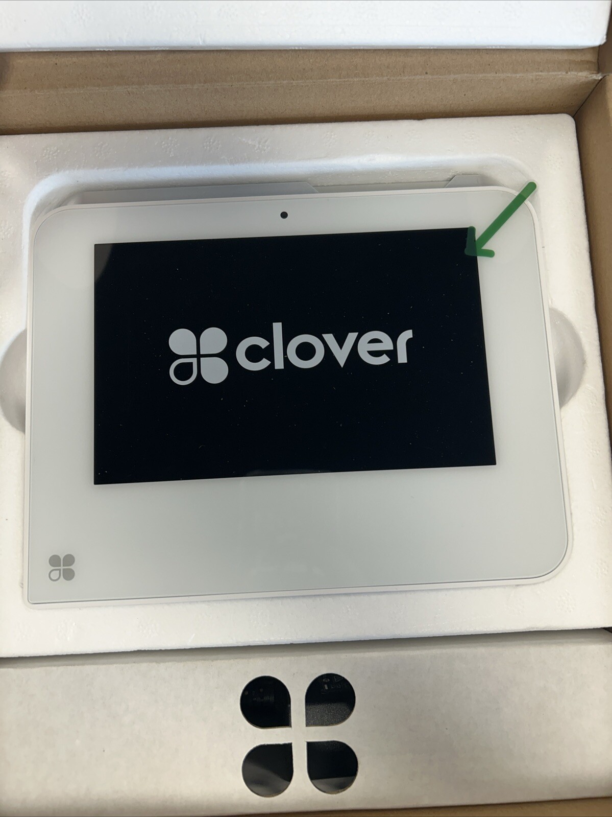 Clover Mini Wifi C300 Card Reader (NEW) w/Clover P100 printer (used)
