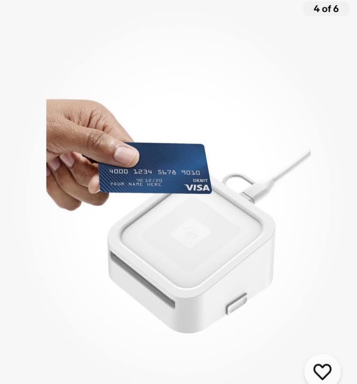 Credit Card Dock for Square Reader 1st and 2nd, Beautiful and Compact Case new