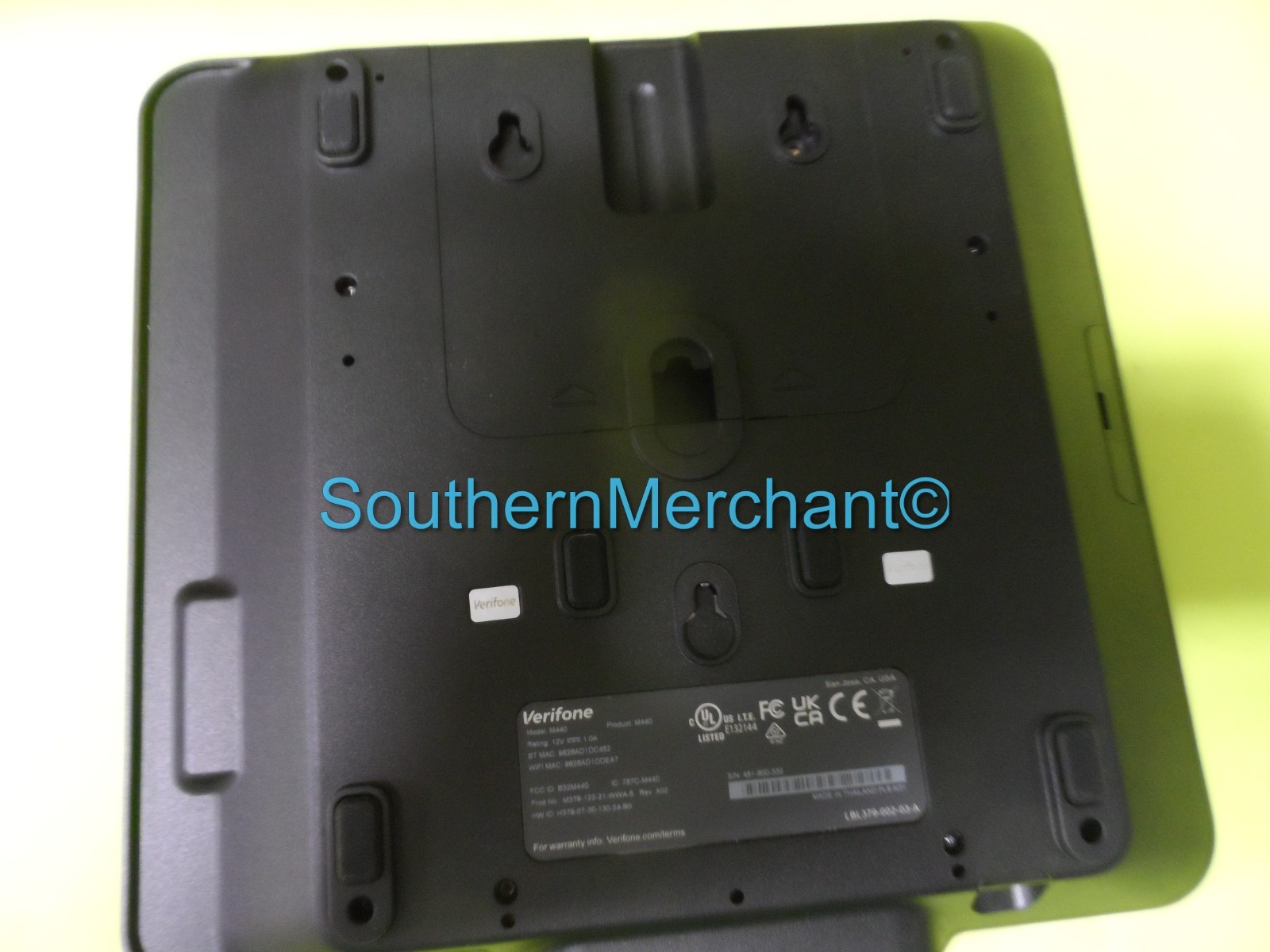 Verifone M440 2GB 16GB POS Pin Pad Credit Card Terminal M379-122-21-WWA-5