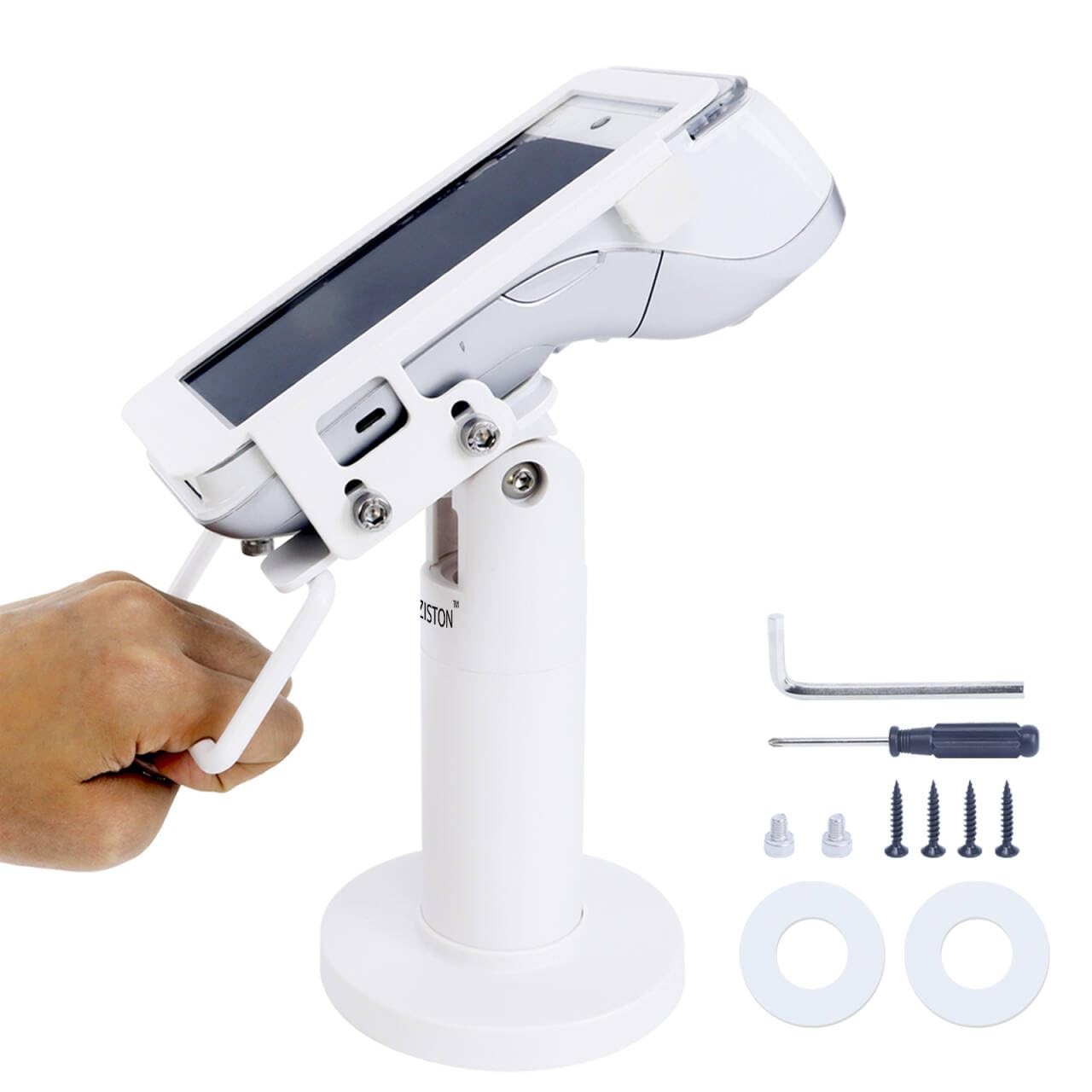 POS Terminal Stand for Pax A920/A920 Pro Credit Card Machine Stand, 7″ Tall Tilt