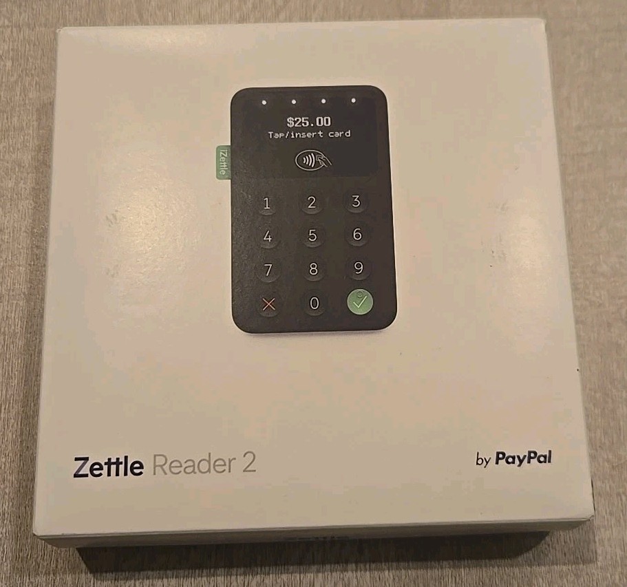 PayPal Zettle Reader 2 Card Reader Black Sealed