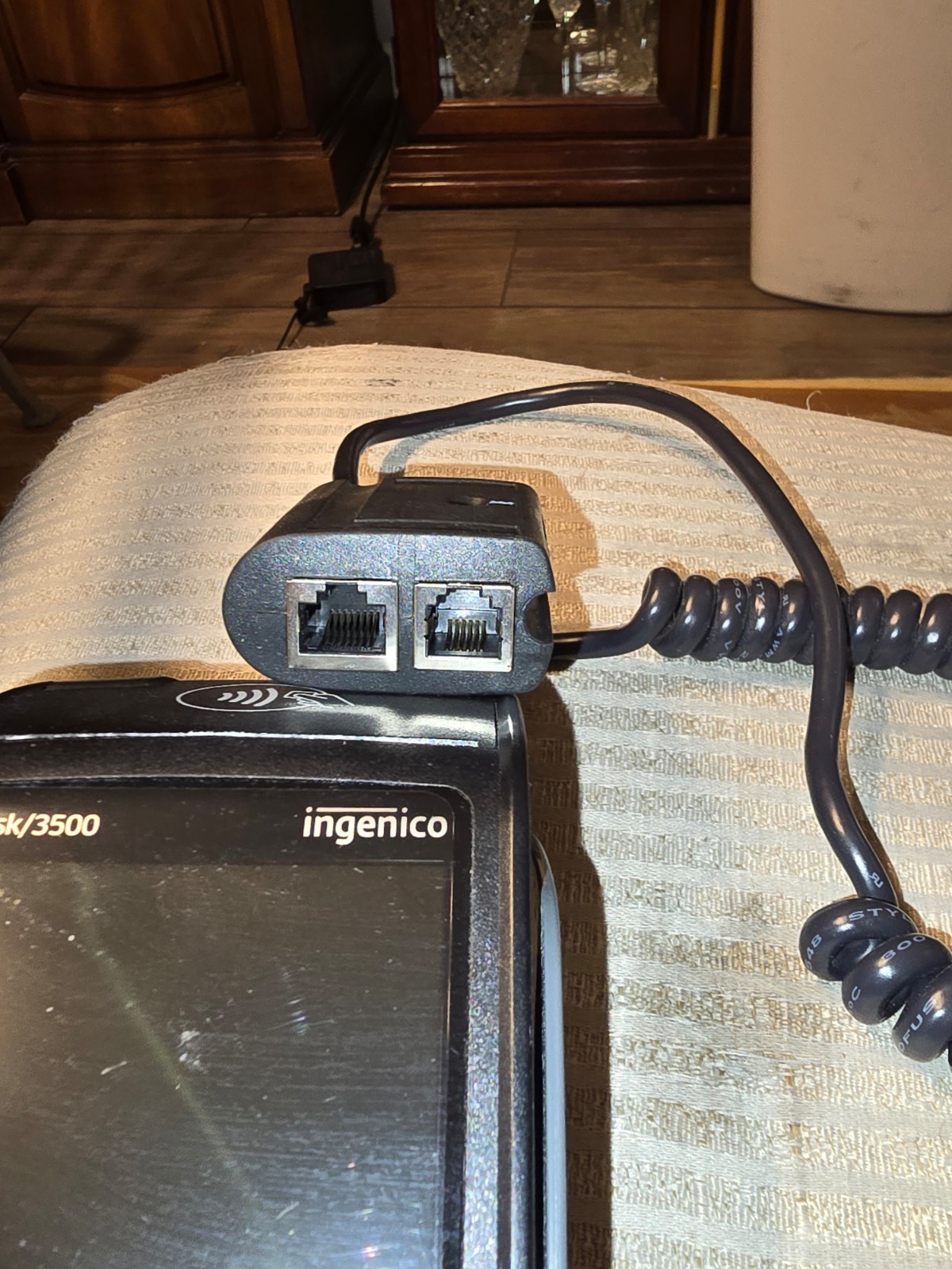 Ingenico Desk/3500 Payment Terminal – Card Reader, Chip & PIN, Used