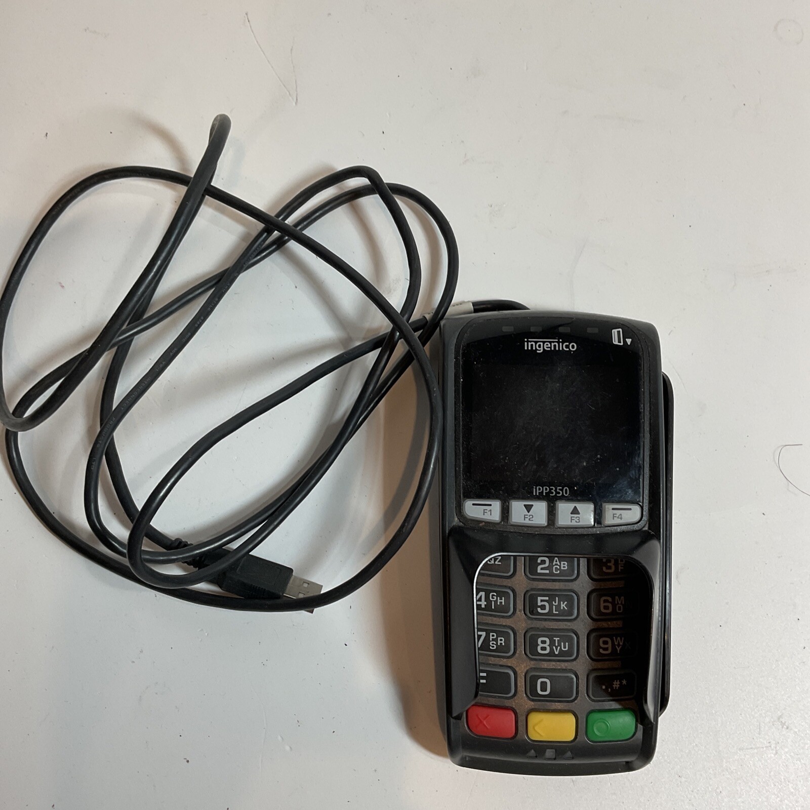 Ingenico IPP350-31T3492A Black Display Credit Card Reader Terminal