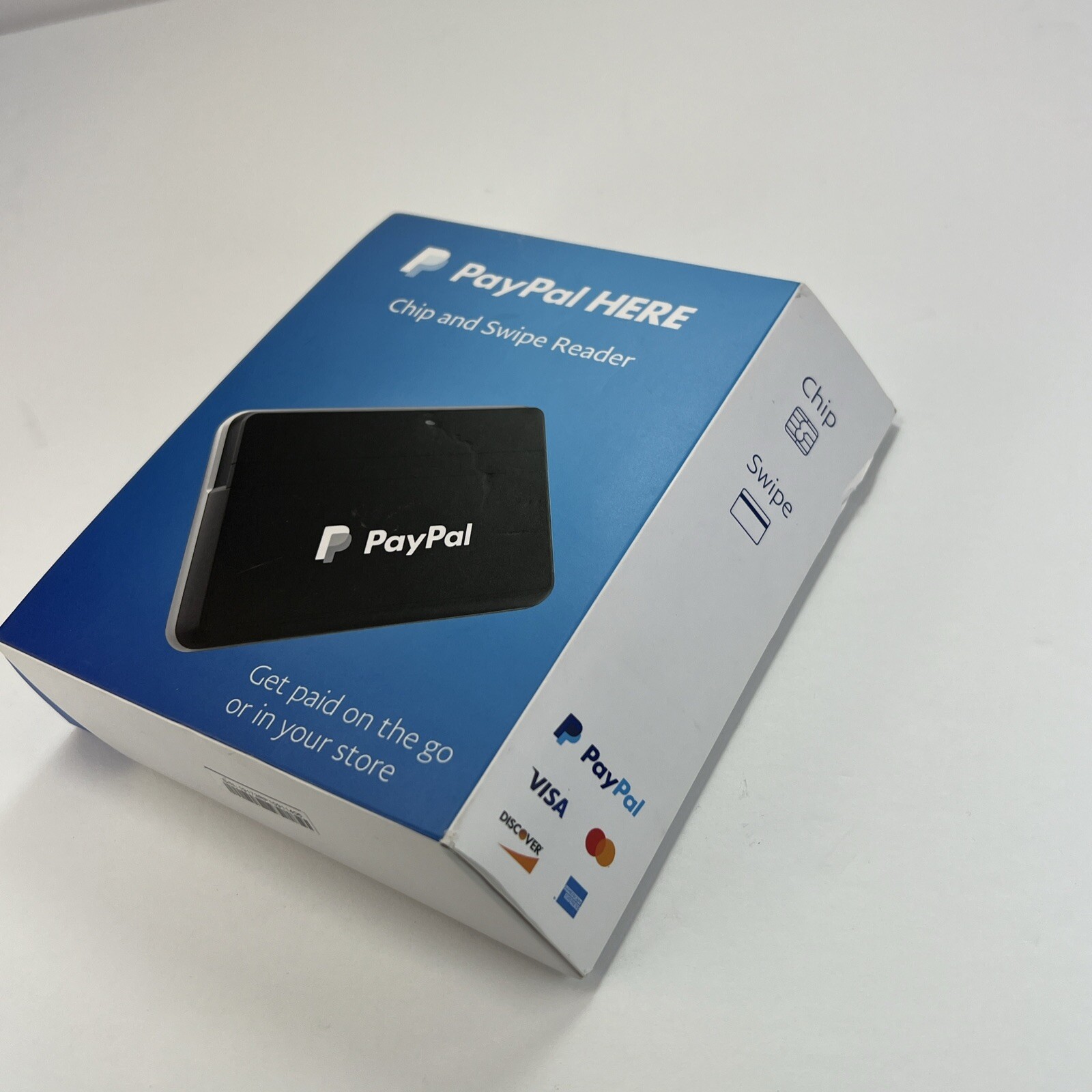 PayPal HERE Chip and Swipe Mobile Debit Credit Card Reader PCSUSDCRT – TESTED