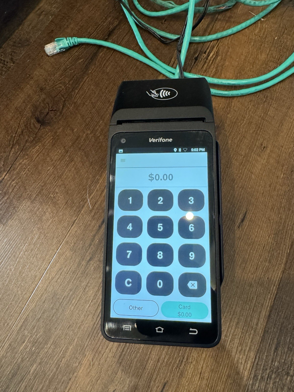 Verifone T650c Wireless Credit Card Terminal POS device