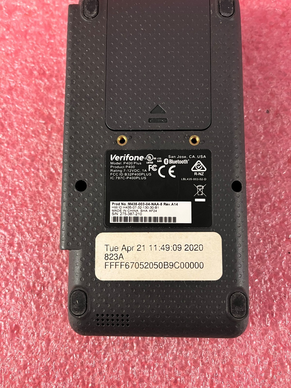 Verifone P400 Plus Stripe Credit Card Terminal M435-003-04-NAA-5