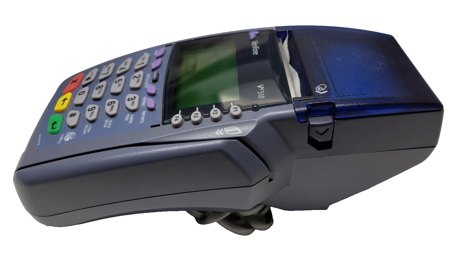 Verifone VX510 OMNI 3730 LE Credit/Debit Card Machine no Power Cord