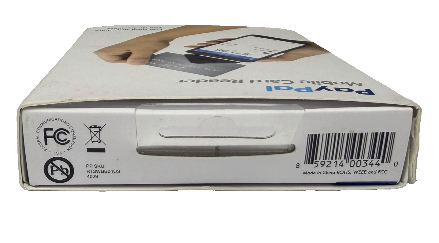 PayPal Mobile Credit Card Reader Swiper For iPhone and Android
