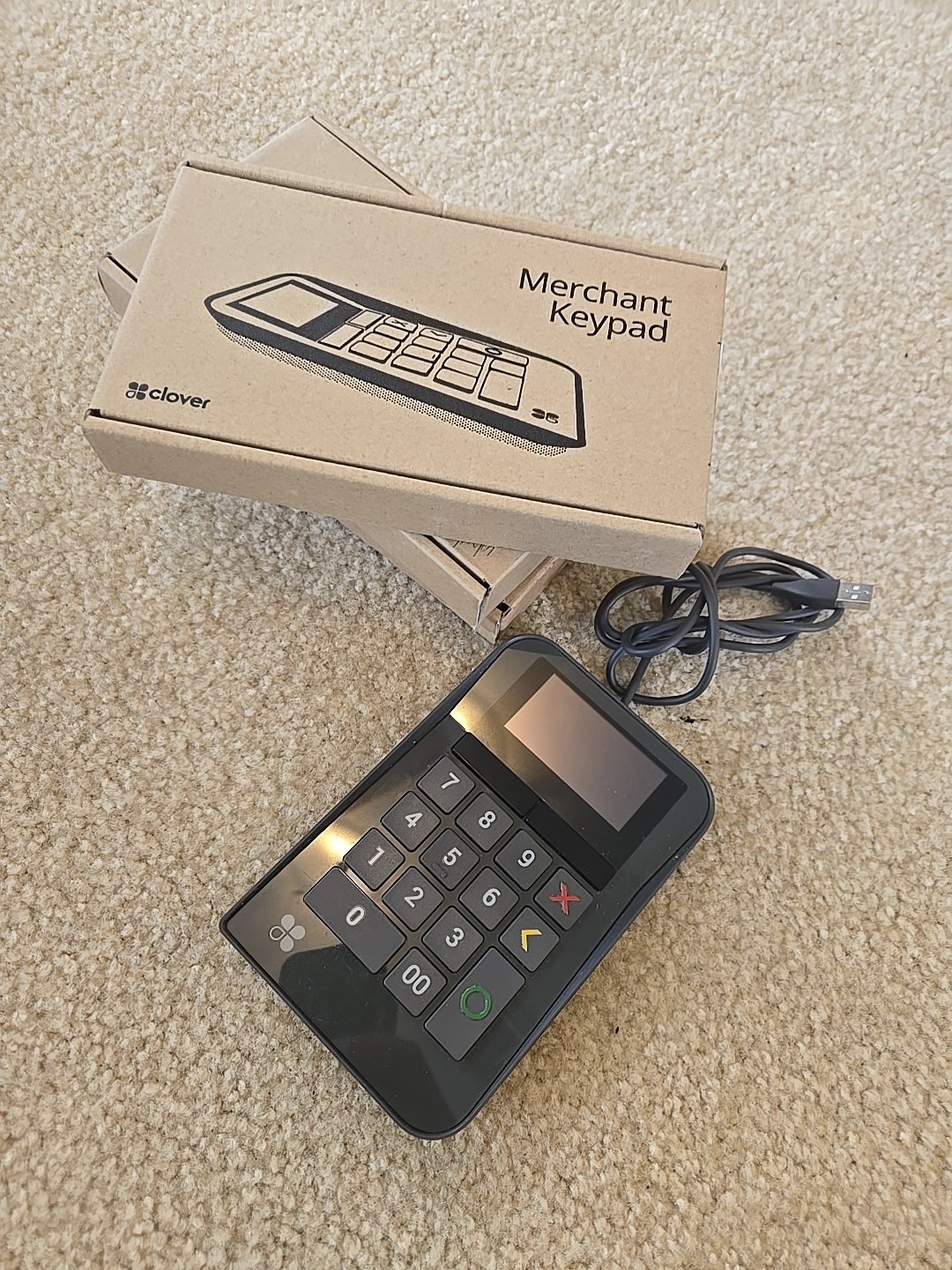 Clover M300 Merchant Facing Keypad