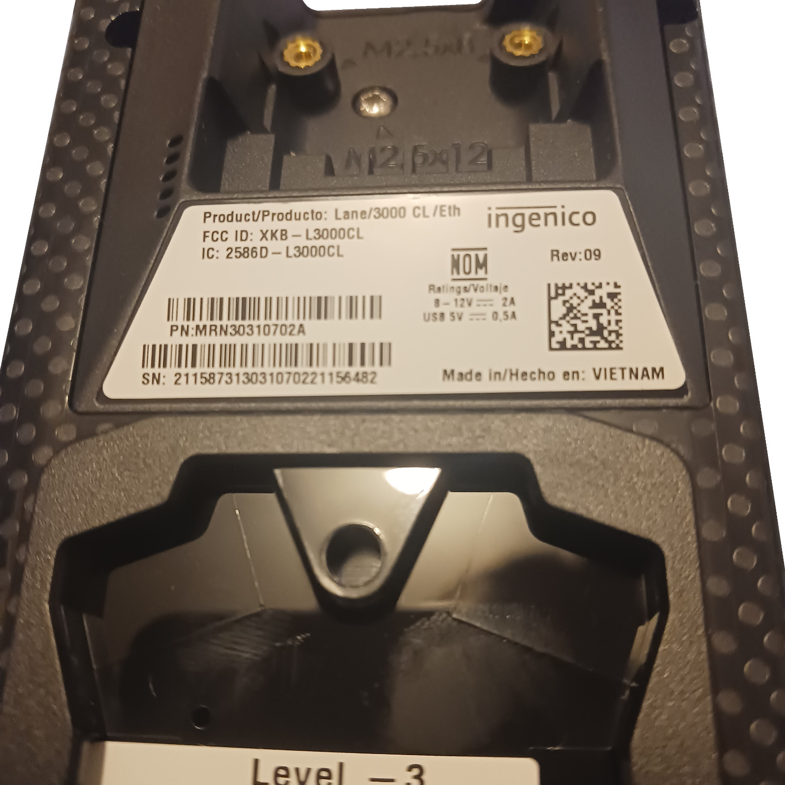 LANE 3000 CARD READER PAIR REPLACEMENT – Ingenico Credit Card, Encrypt, Scanner