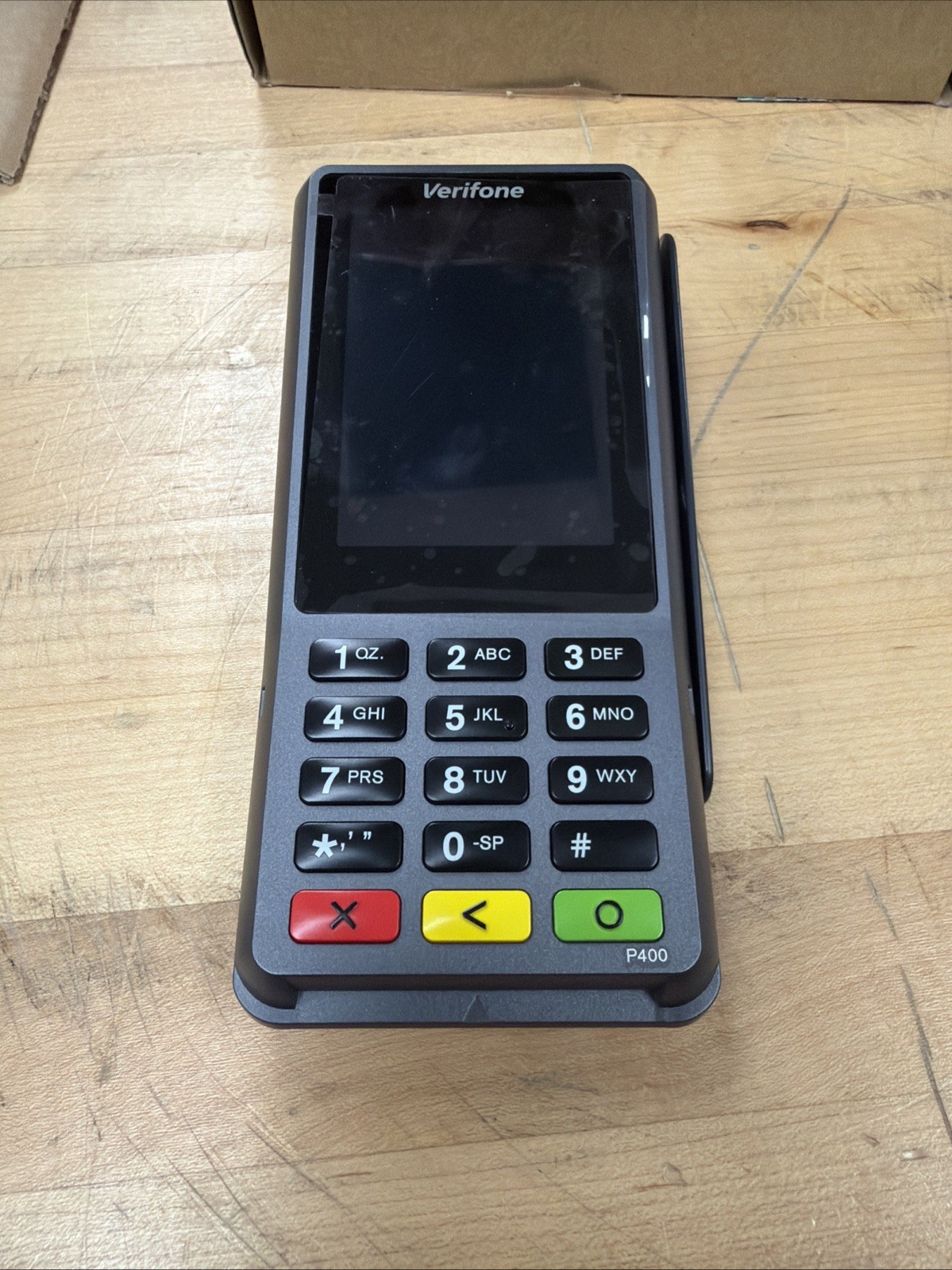 Verifone Stripe P400 Plus Credit Card Reader Payment Terminal Untested
