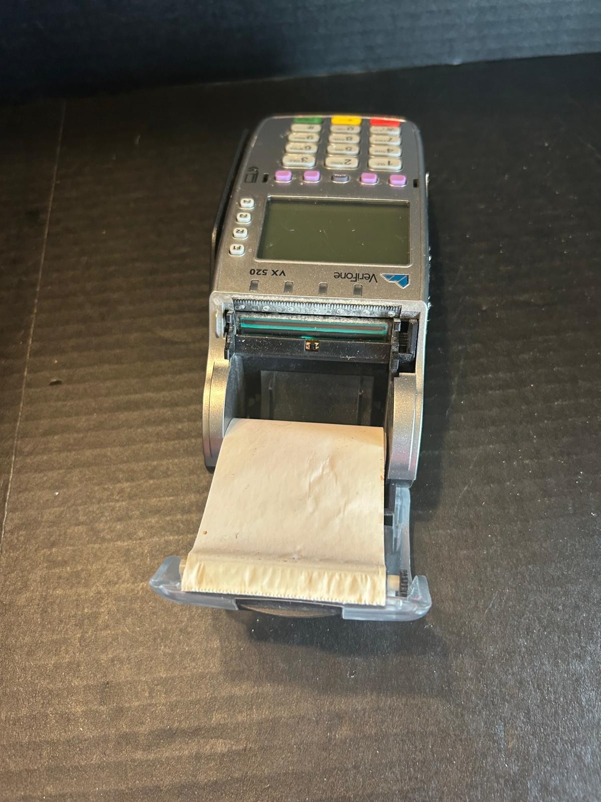 VERIFONE VX520 CREDIT / DEBIT CARD POS TERMINAL WITH POWER CORD