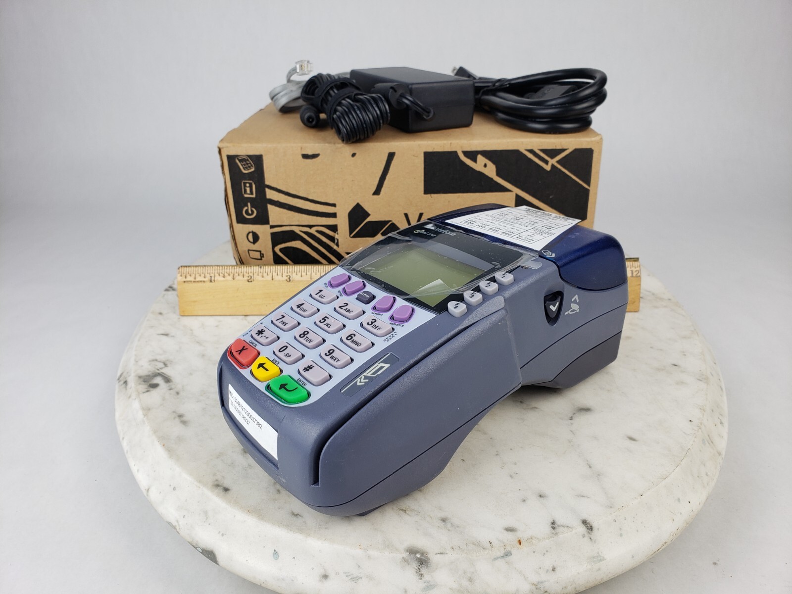 Verifone Omni 3740 Credit Card Reader – Terminal POS Swipe Power Cord