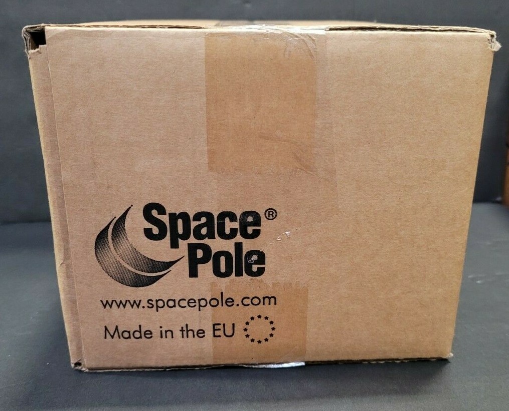 New SpacePole SEA10670-A-02 Duratilt: Ingenico ISC250 100mm Pole + Mount Black