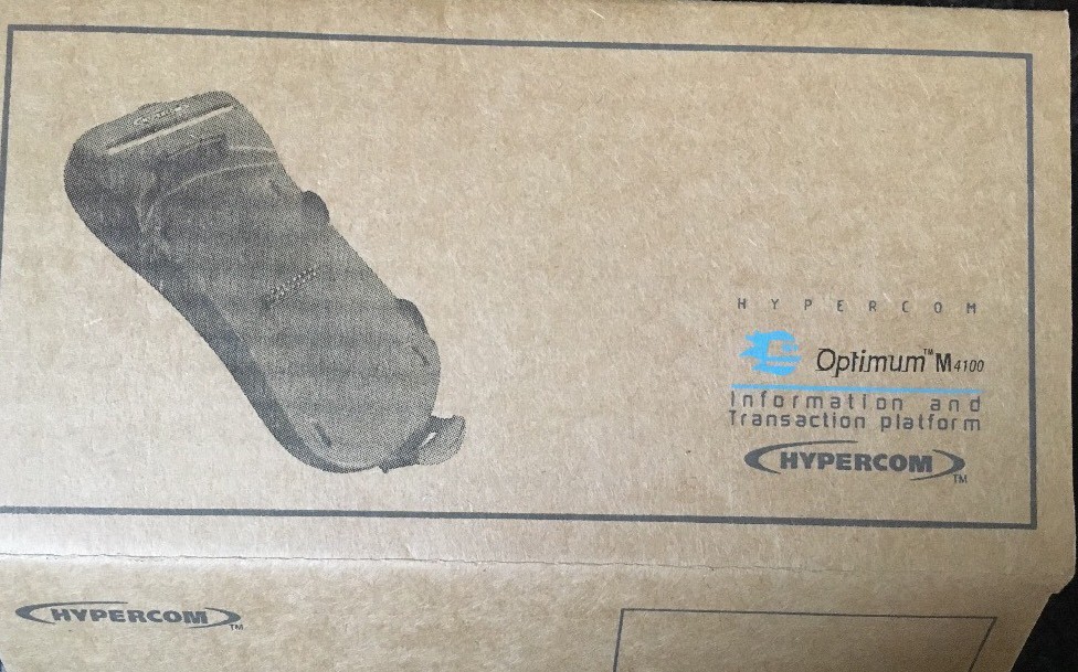 HYPERCOM OPTIMUM M 4100 Mobile Terminal W/O Accessories =