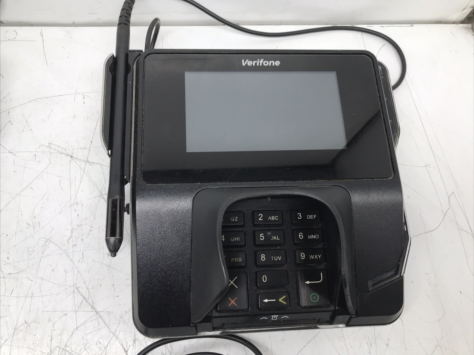 Lot of 4 VERIFONE MX 915 Pin Pad Payment Terminals with 3 MX900-02 modules