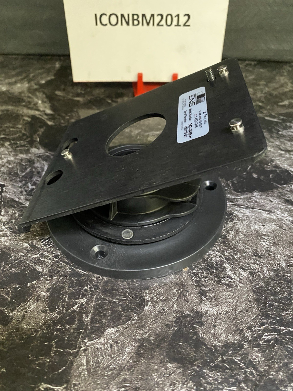 ENS 367-0439-H Swivel Fixed Angle Wedge Mount Stand Verifone
