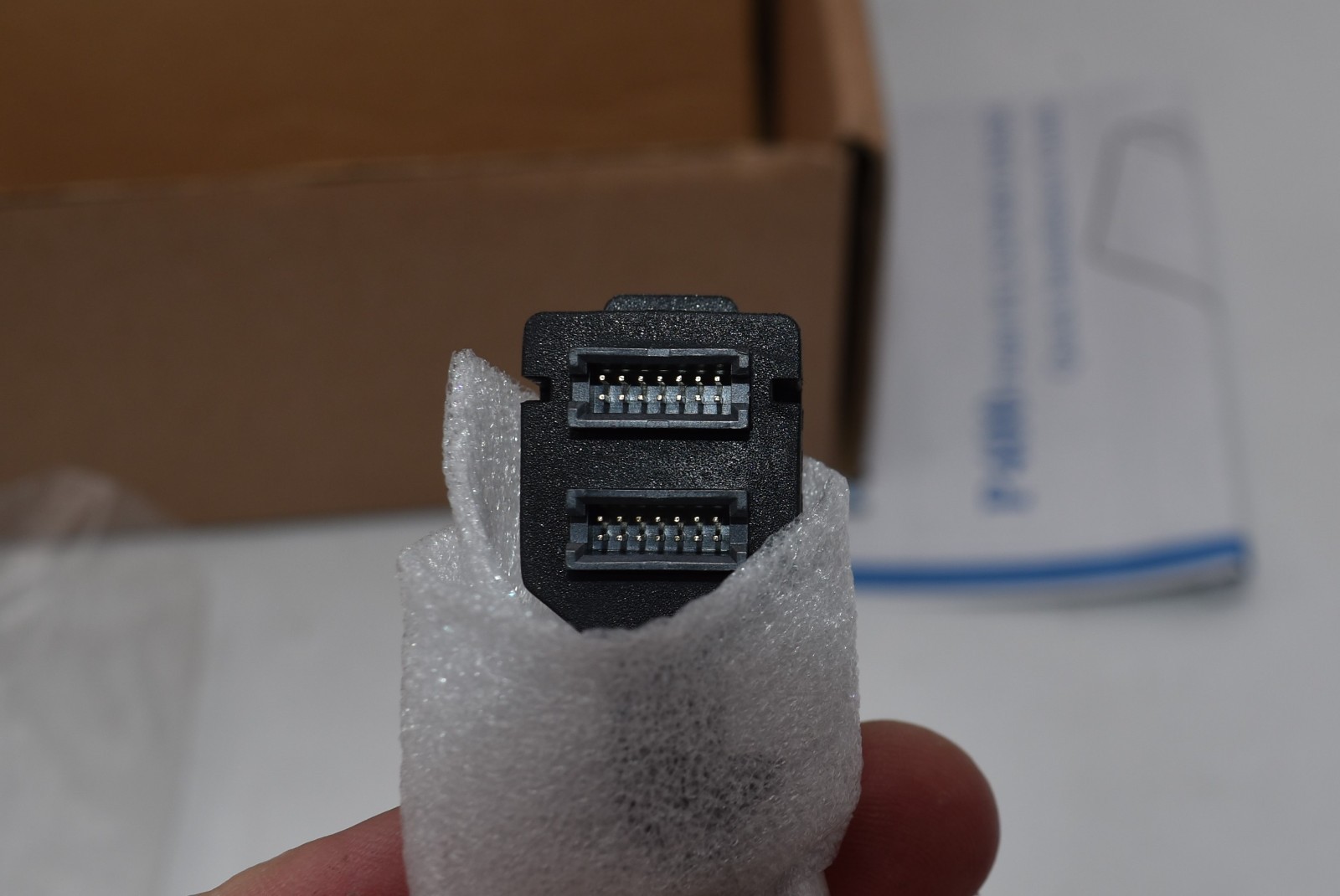Open Box – Verifone P400 Plus PIN Pad (M435-003-04-NAA-5) + Cable – Card Reader