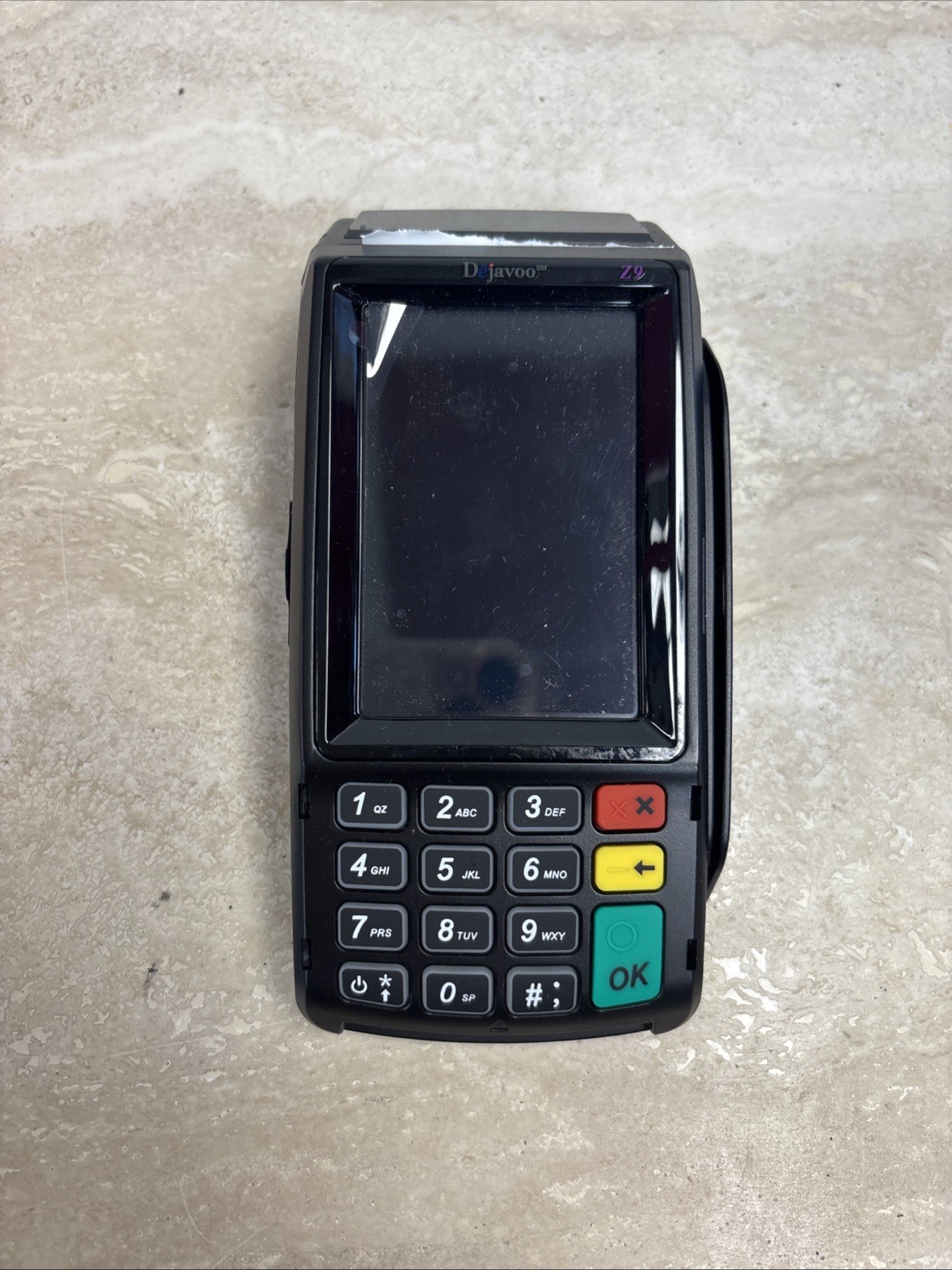Dejavoo Z9 VEGA3000 ~ WiFi / 4G Credit Card Payment Terminal with Power Supply