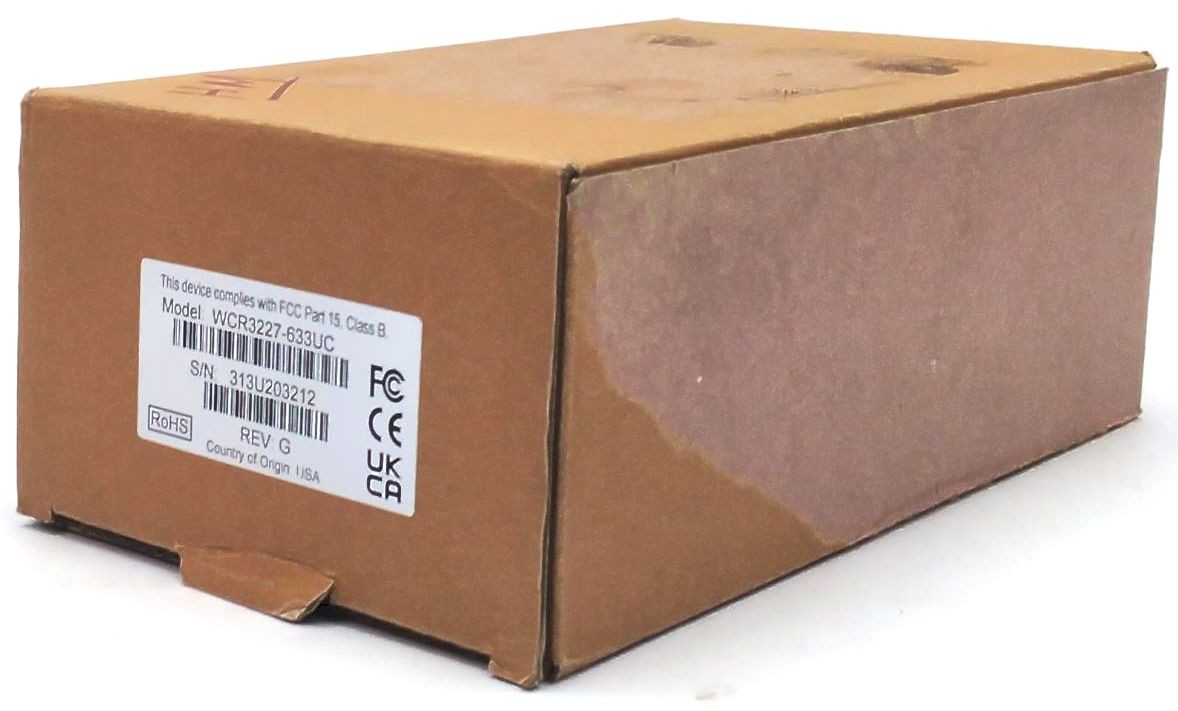 ID Tech WCR3227-633UC Omni Barcode Magnetic Stripe Credit Card Reader 3-Track