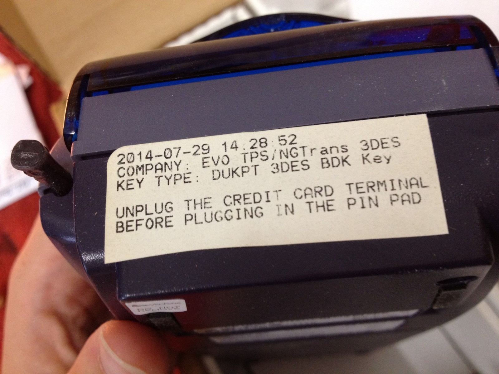 Verifone Nurit 8000 Credit Card Machine with Accessories FREE SHIPPING