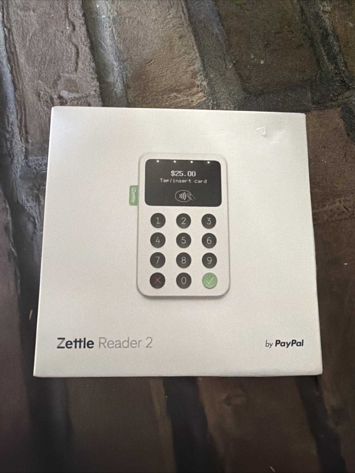 ZETTLE Reader 2 By PayPal Wireless POS Chip & Pin Card Reader – White