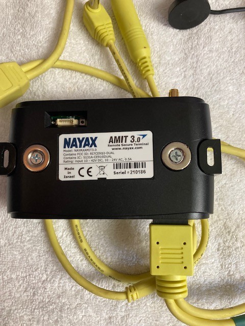 NAYAX Remote Secure Terminal Kit AMIT3.0 PARTS ONLY