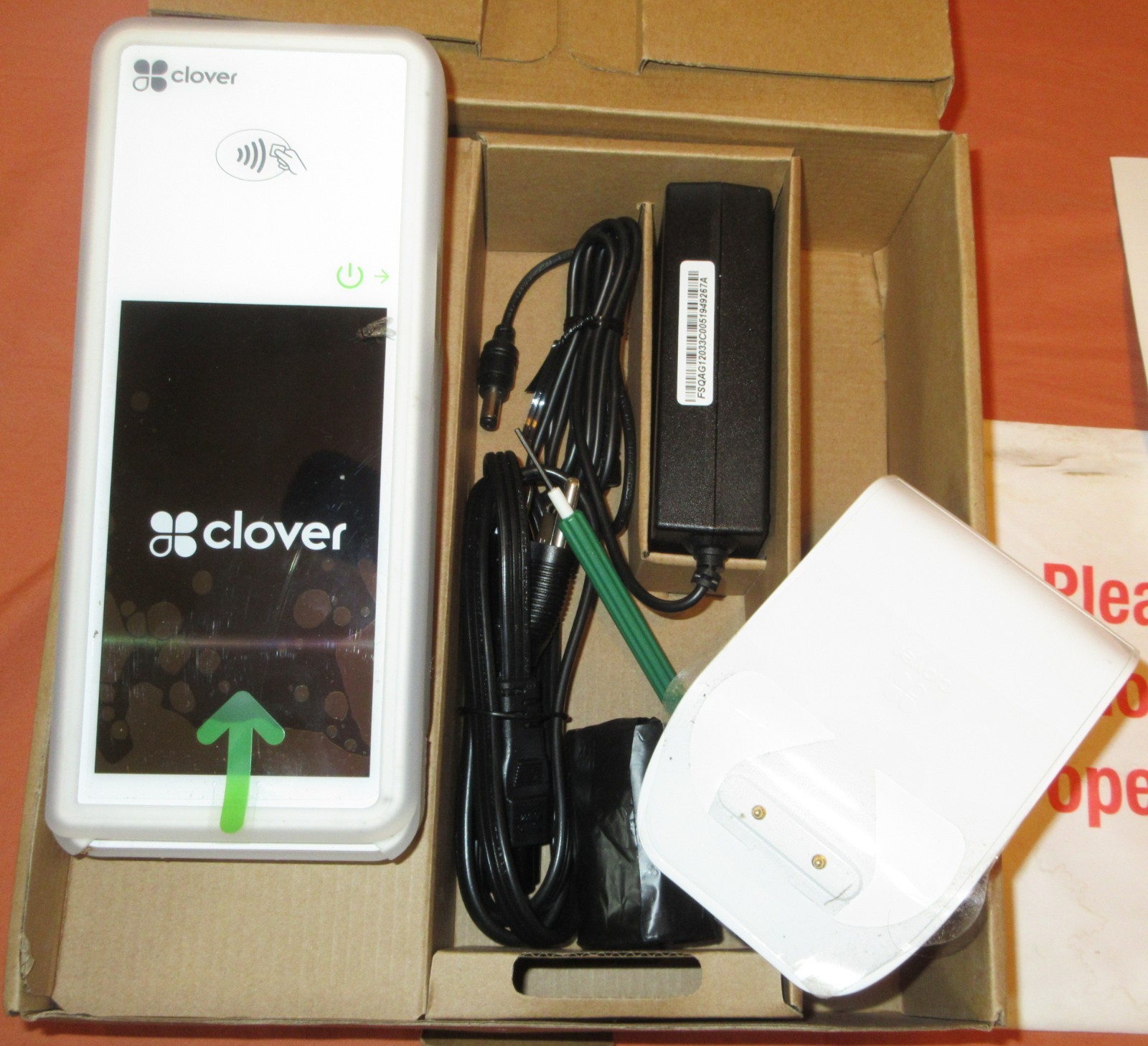New Clover Flex Starter Kit Model K400 U Credit Card Terminal