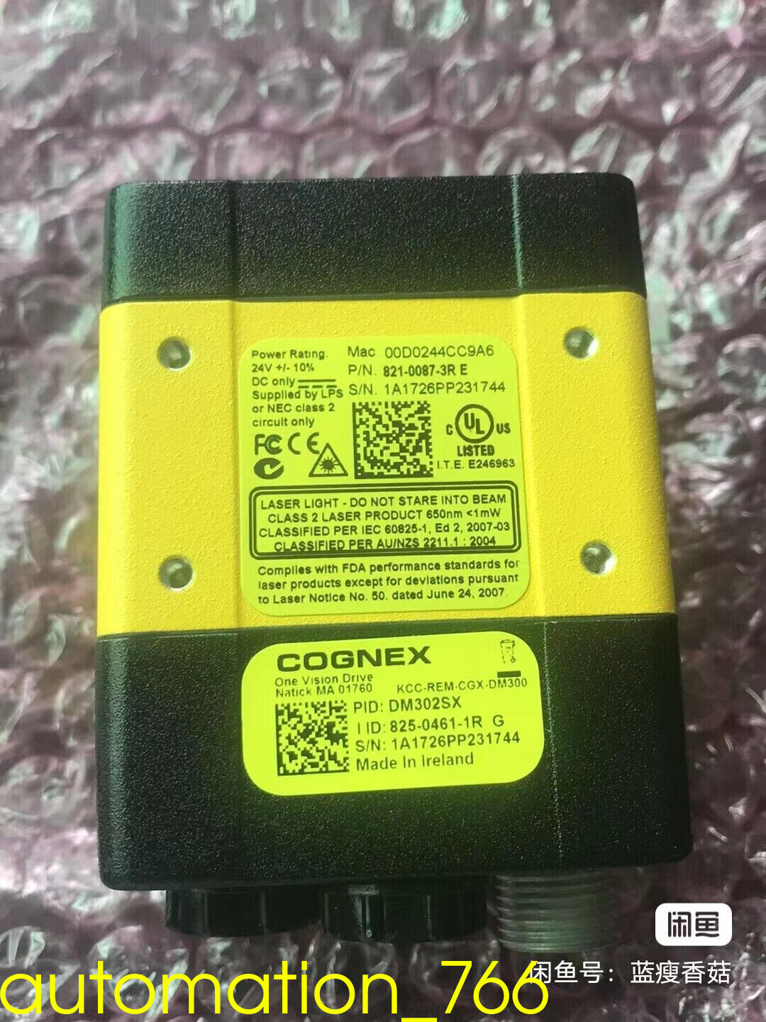 1PCS NEW DM302SX 821-0087-3R E code reader Via DHL or FedEx