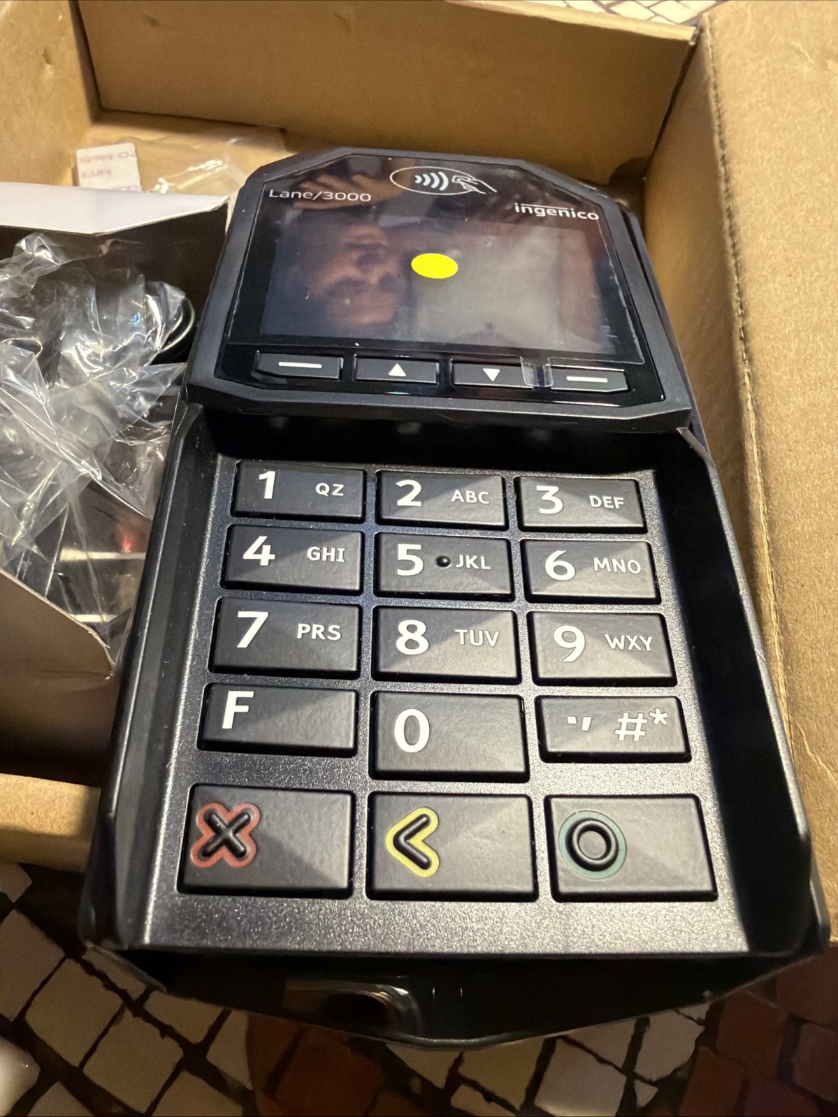 Ingenico Lane/3000 Credit Card Machine Terminal (PRD30310878A)