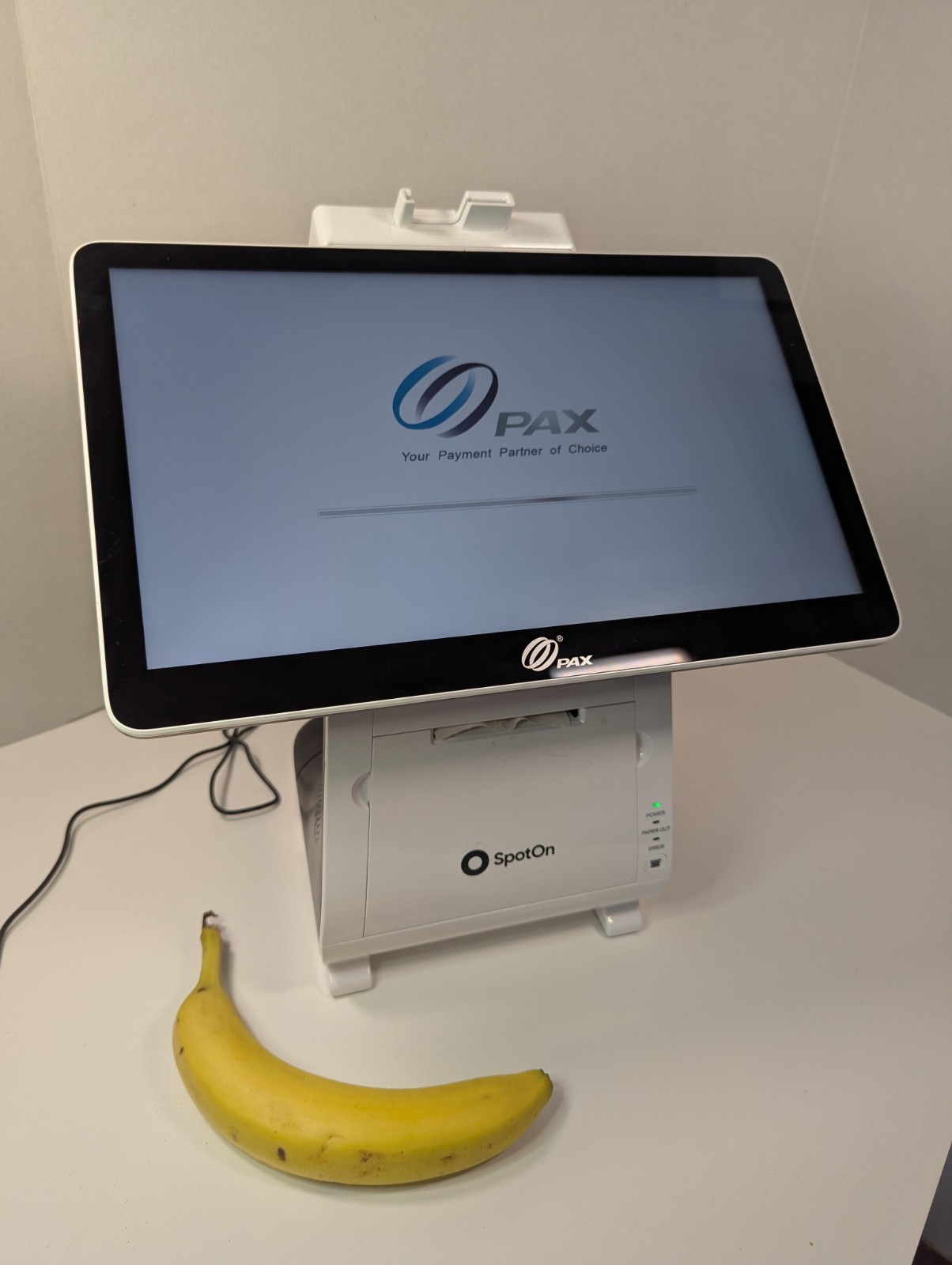 U22630 SpotOn PAX E800 POS Point Of Sale System Preowned G3D