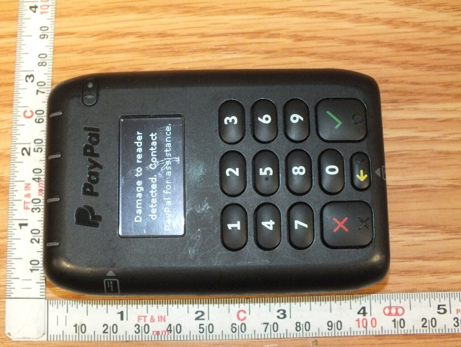 *FOR PARTS* PayPal (PayPal M010-PROD10-V2-1) Chip / Swipe Card Reader Only